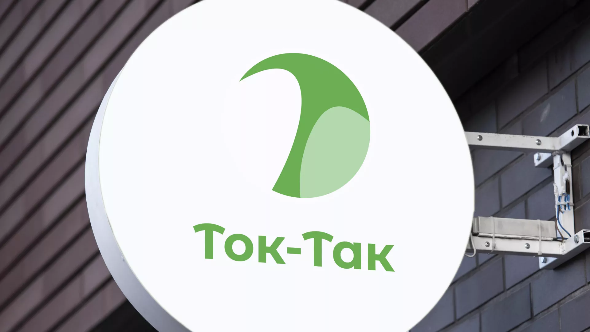 Разработка логотипа аутсорсинговой компании «Ток-Так» в Биробиджане